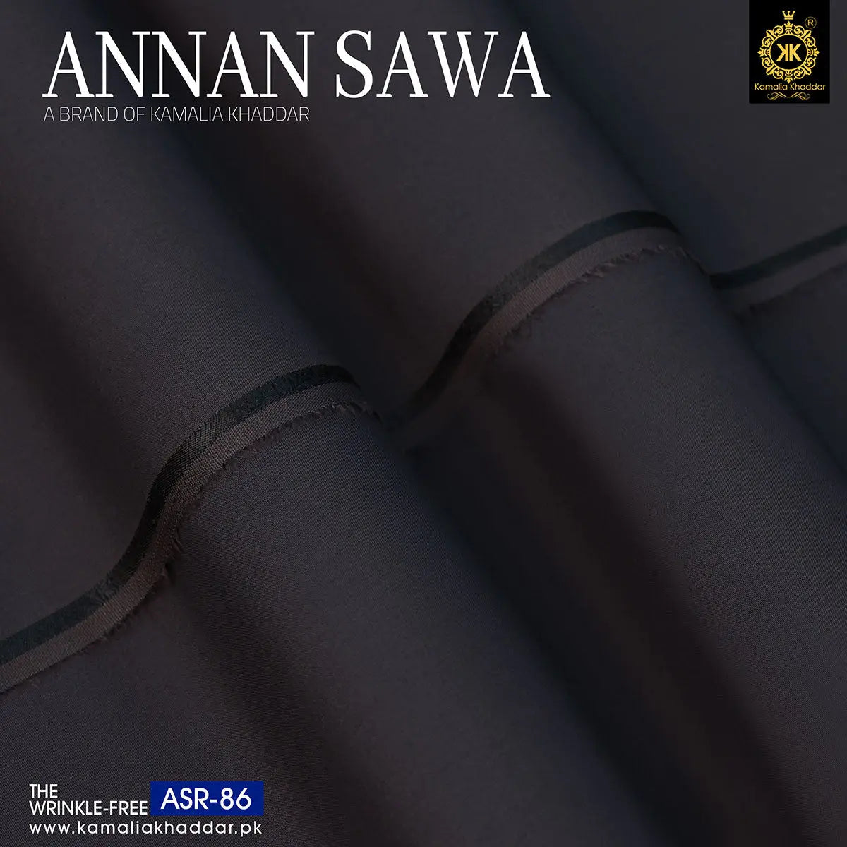 Premium Wrinkle-Free unstitched fabric – ideal for men’s suits and shalwar kameez by AnnanSawa