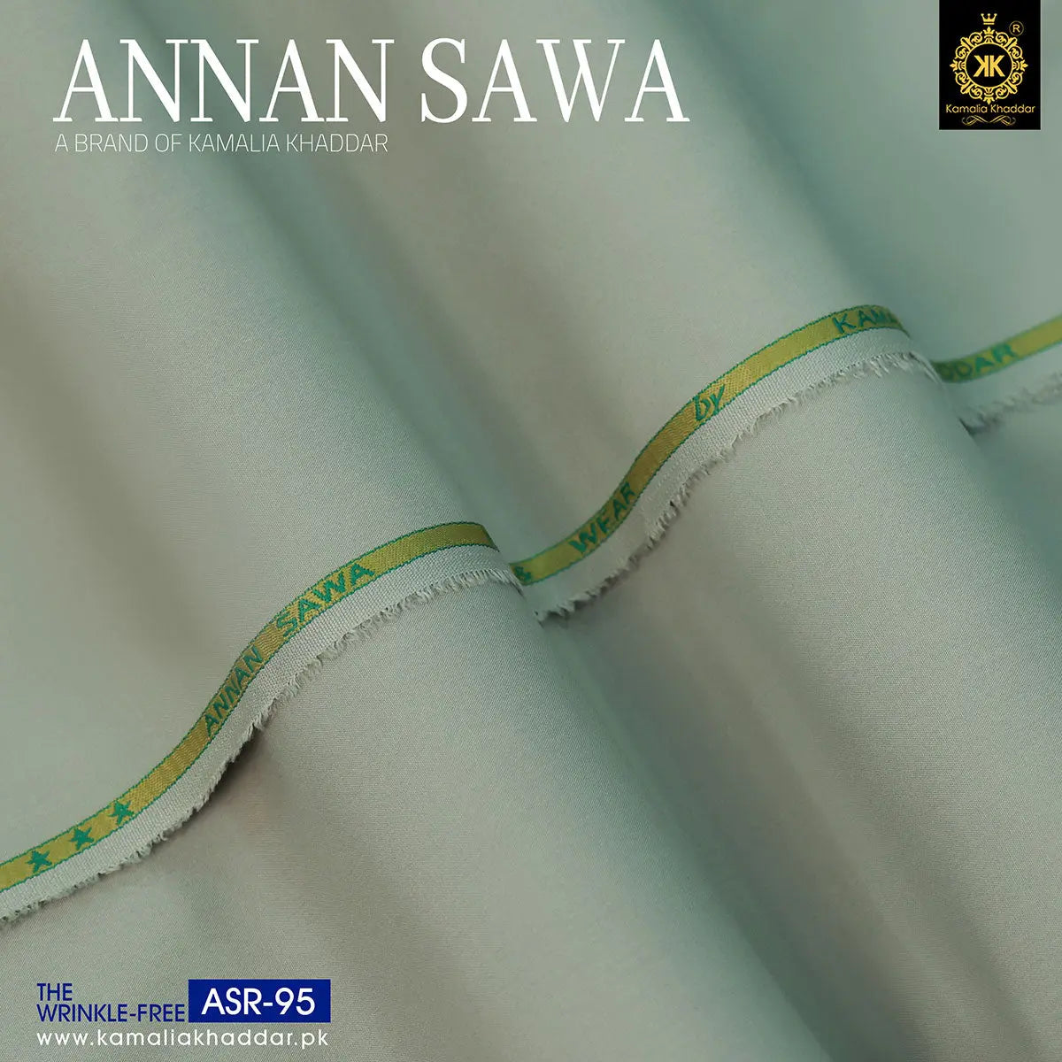 Premium Wrinkle-Free unstitched fabric – ideal for men’s suits and shalwar kameez by AnnanSawa