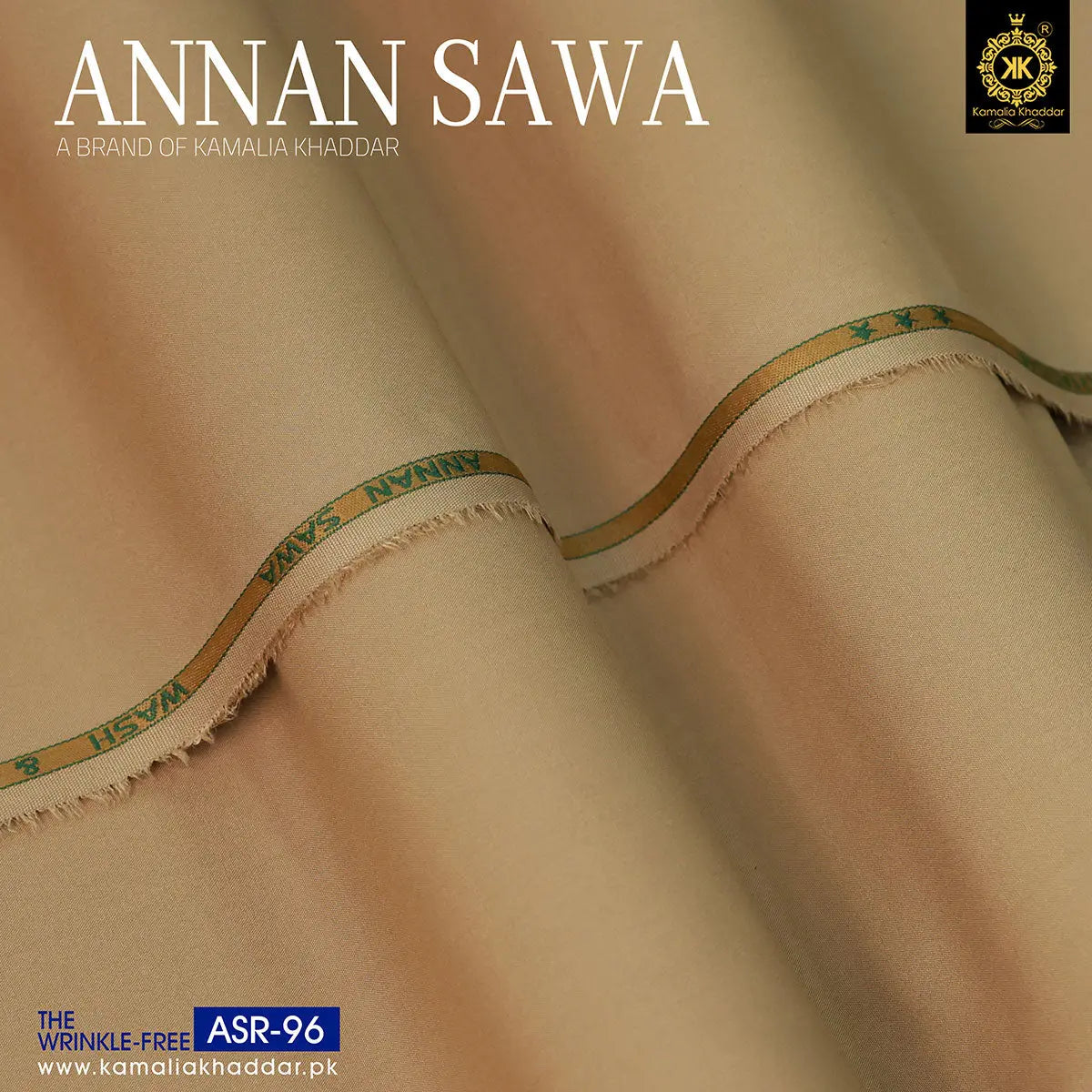 Premium Wrinkle-Free unstitched fabric – ideal for men’s suits and shalwar kameez by AnnanSawa
