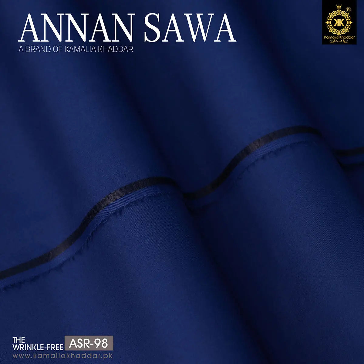 Premium Wrinkle-Free unstitched fabric – ideal for men’s suits and shalwar kameez by AnnanSawa