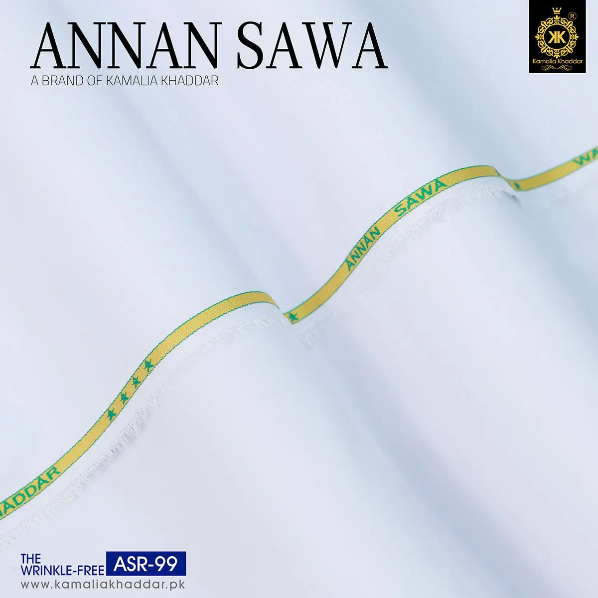 Premium Wrinkle-Free unstitched fabric – ideal for men’s suits and shalwar kameez by AnnanSawa