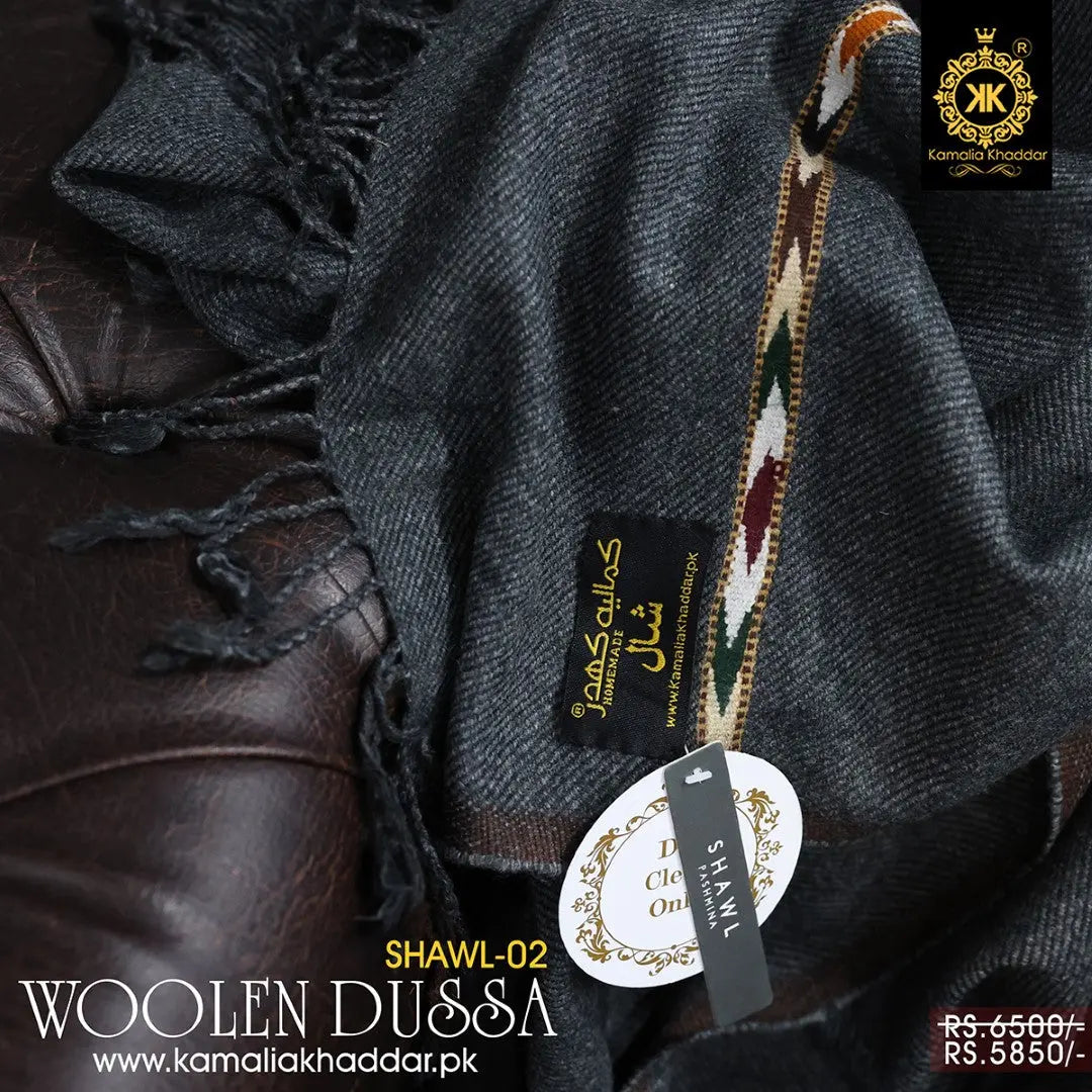 Men’s Woolen Dussa Shawl by AnnanSawa – heavy winter shawl for traditional wear