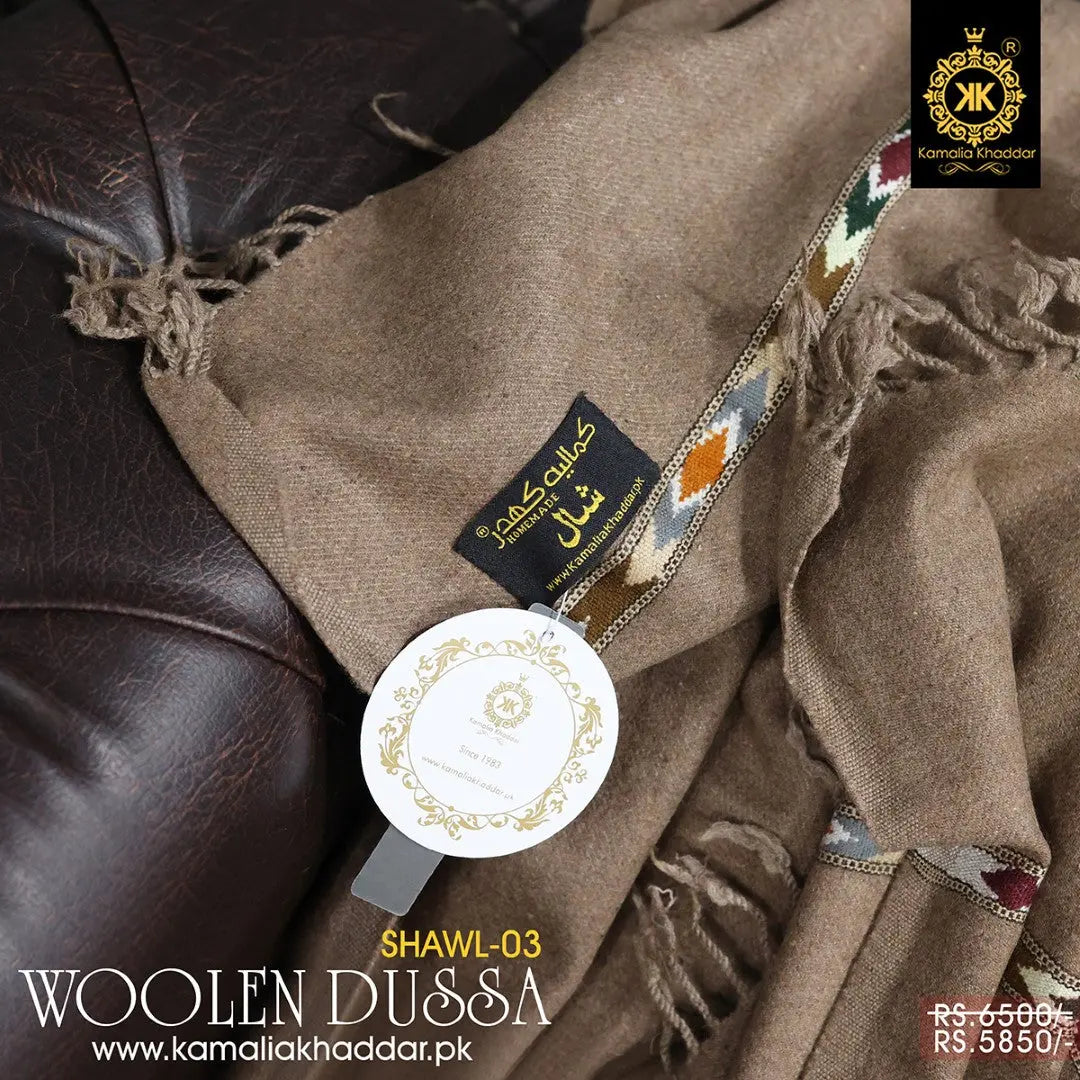 Men’s Woolen Dussa Shawl by AnnanSawa – heavy winter shawl for traditional wear