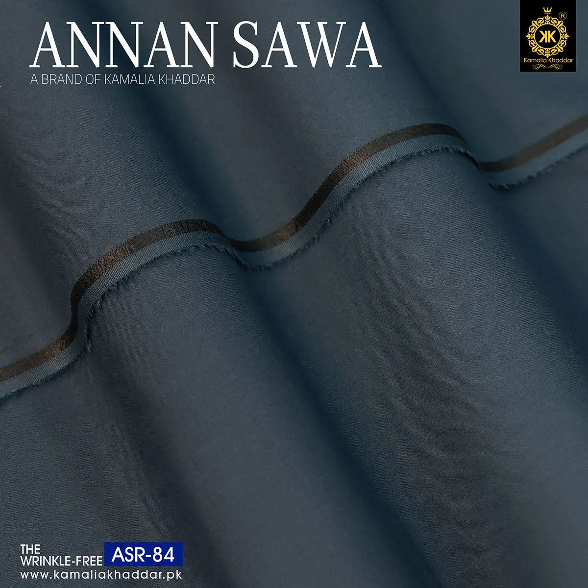 Premium Wrinkle-Free unstitched fabric – ideal for men’s suits and shalwar kameez by AnnanSawa