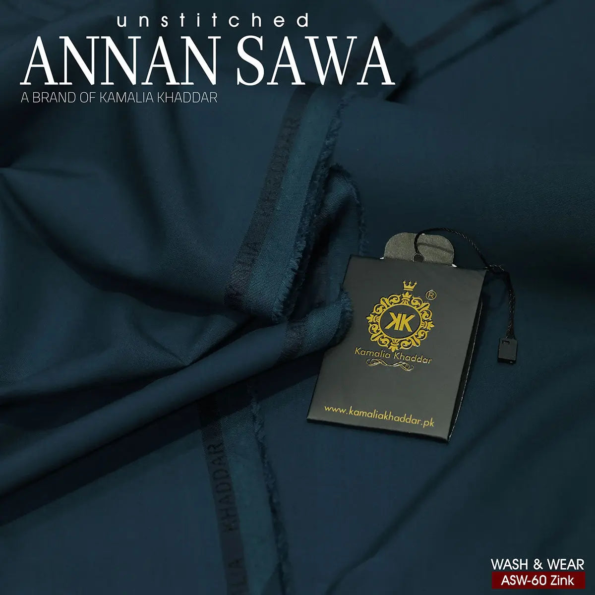 AnnanSawa Zink Color Blended Wash & Wear fabric – soft, durable fabric for men’s unstitched suits